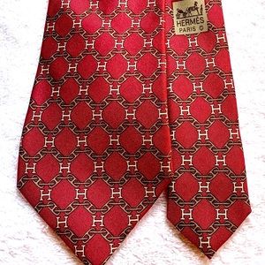Vintage Hermès men’s tie